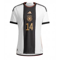 Nemecko Jamal Musiala #14 Domáci futbalový dres MS 2022 Krátky Rukáv